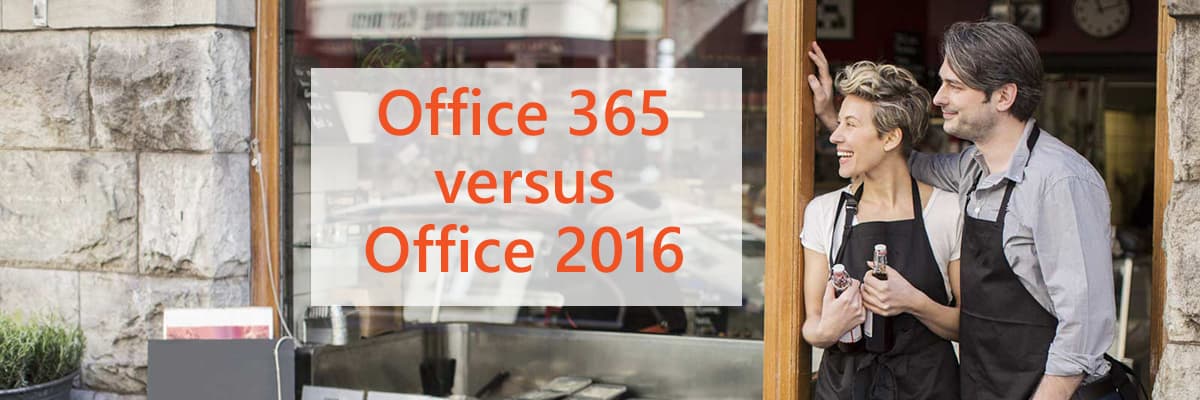 Microsoft 365 versus Office 2016