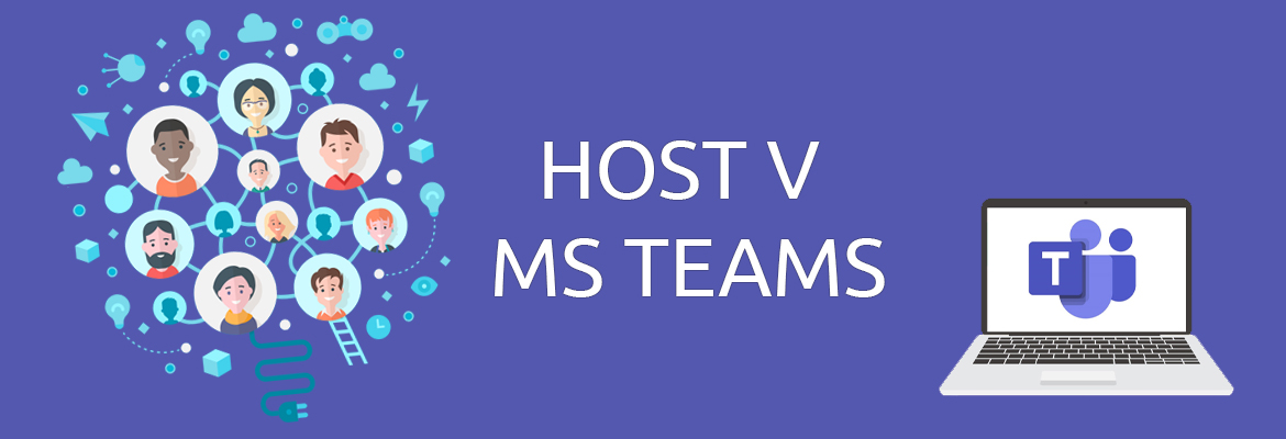 Porovnání rozhraní aplikace Host a Microsoft Teams