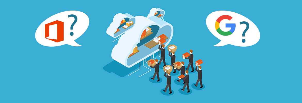 Office 365 a Google Workspace - porovnání cloudových produktů