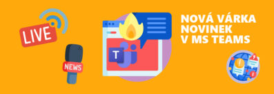 Nová vlna novinek v Microsoft Teams aplikaci