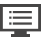 Ikona online kurzu nebo vzdělávacího programu
