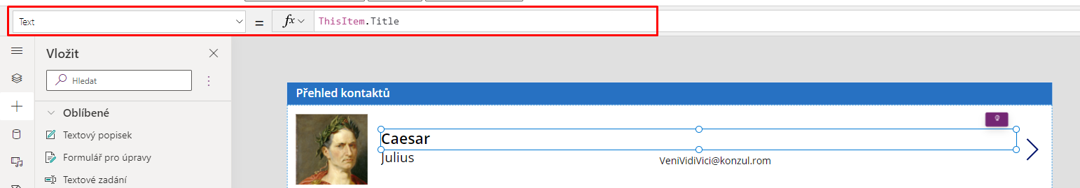 Tato položka textu znázorňující obsah produktu