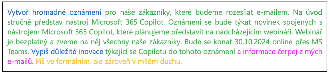 Prompt celé znění