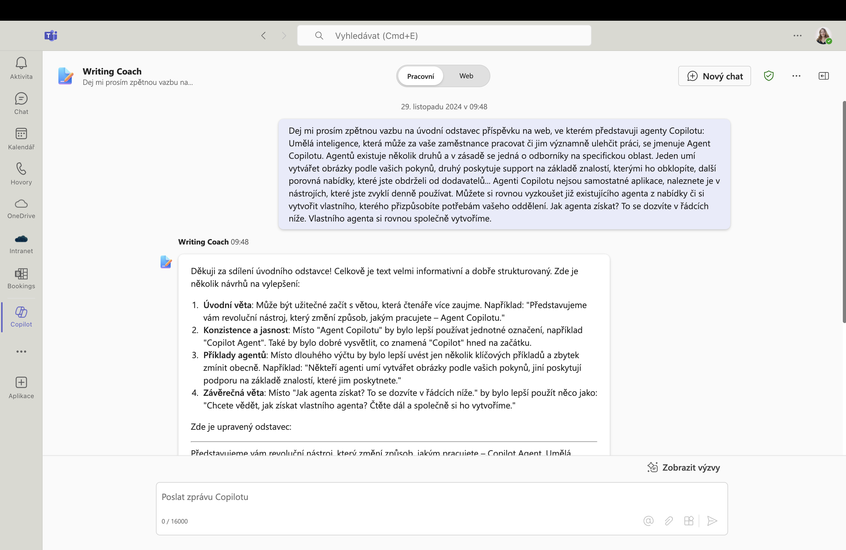 Agenti Copilotu_Writing Coach
