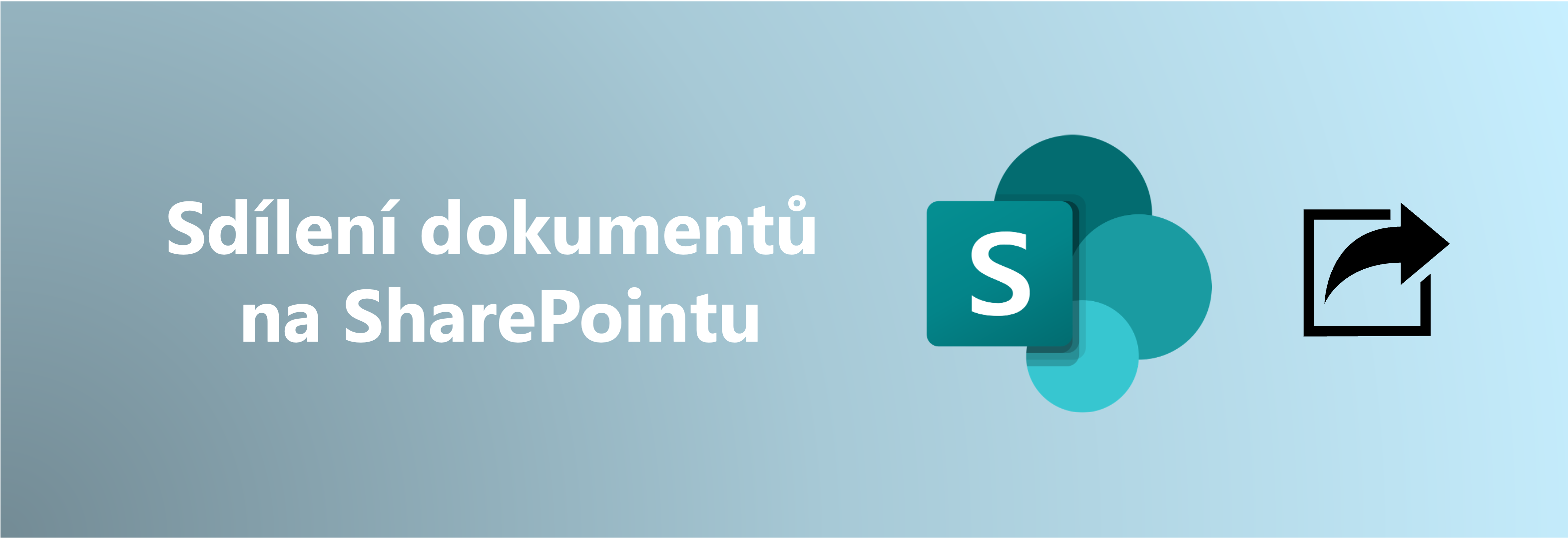 SharePoint sdílení