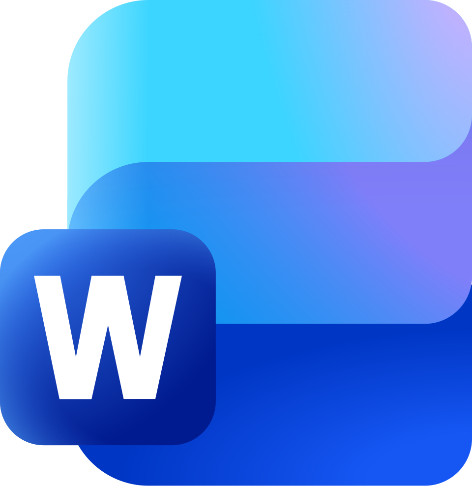 MS Office Word logo 2025